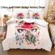 thumbnail image 1 of Hot Jake Hill Bedding Set Single Twin Full Queen King Size Bed Set Adult Kid Bedroom Duvetcover Sets parure de lit BedBed Sheets, 1 of 5