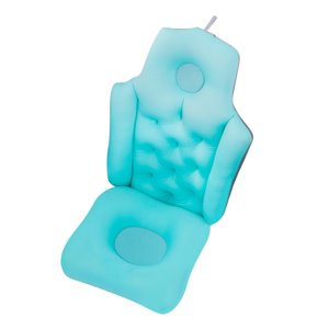 Magideal - Almohada De Baño De Cuerpo Completo, Almohada De Bañera Con Soporte Para La Espalda Y El Cuello, Cojín Para La Espalda Y El Reposacabezas, Almohada De , Azul