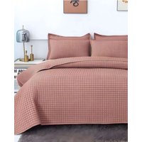 Imac Hogar - Cobertor De Lujo Quilt Verano 2 Plazas Rosa