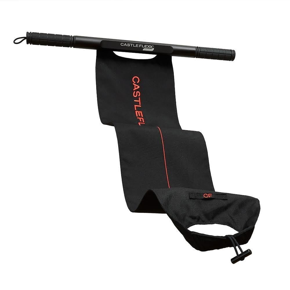 Castle Flexx - Correa Elástica Castleflexx Sport Edition Negro/roja