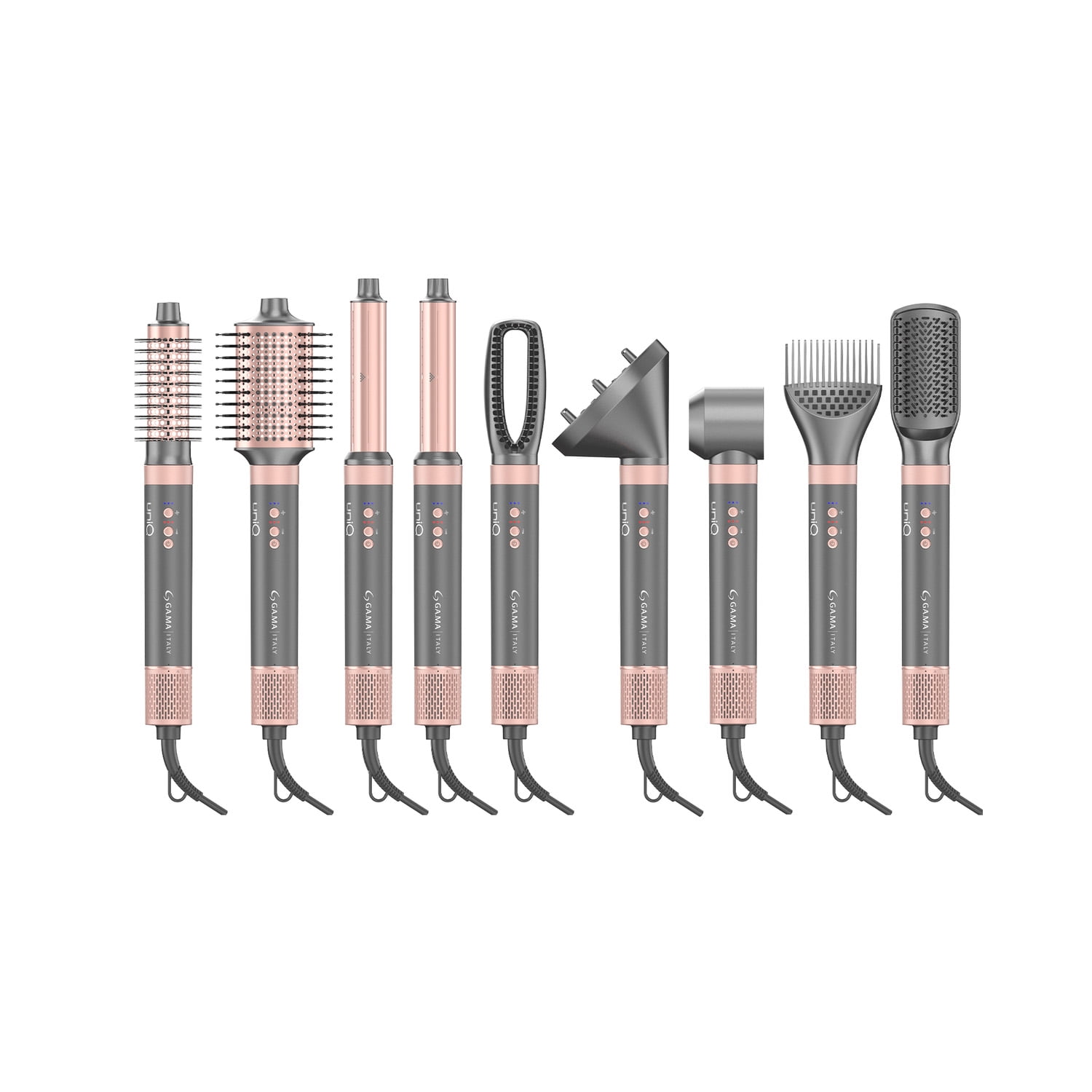Cepillo Secador Gama Multistyler UniQ Styler Flow 9 en 1 Ultra Ion