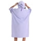 thumbnail image 2 of Roba de algodón de mujer manga ligera con cremallera Robas delanteras de longitud de rodilla suave bata de baño Housecoat surf velocidad secado bata de baño, 2 of 3
