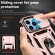 thumbnail image 5 of Estuche GANGXUN para iPhone 13 Pro Max, soporte giratorio 360°, estilo mecánico y magnético, 5 of 5