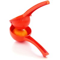 Dechef - Exprimidor Manual Rojo De Cítricos