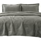 thumbnail image 1 of Quilt Liso Velvet Ibiza Gris Acero 2 Plazas, 1 of 5