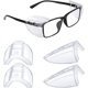 thumbnail image 1 of MELASA Safety Glasses Side Shields for Glasses, Slip-on Clear, 1 of 3