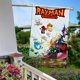 thumbnail image 5 of Rayman-bandera de jardín temática. Regalo perfecto para fans, amigos y familiares, ideal para actividades al aire libre y decoración de fiestas.28CM*45CM, 5 of 5