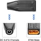 thumbnail image 2 of Adaptador SinLoon XT60 a DC5521 5.5mm x 2.1mm Pack 2, 2 of 3