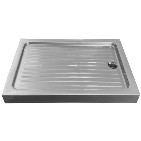 Receptáculo Para Ducha Rectangular Joytek Gris 120X80X13 Cm