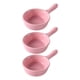 thumbnail image 2 of Plato De Salsa Contenedor De Condimento Portátil De Cerámica Para Condimento Picnic Pequeño Rosa, 2 of 5