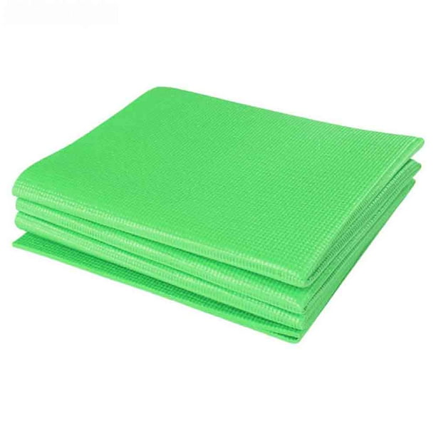 Esterilla de yoga y entrenamiento gruesa y plegable