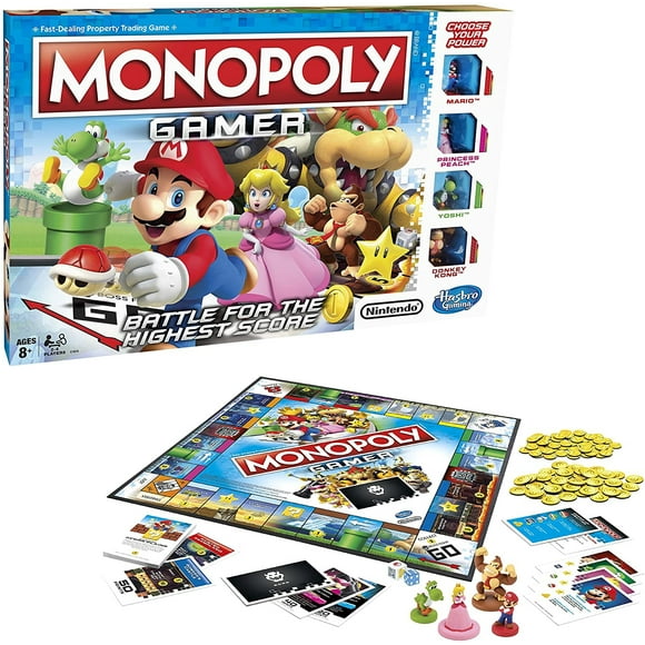 Juego MONOPOLY Monopoly con Personajes de Nintendo