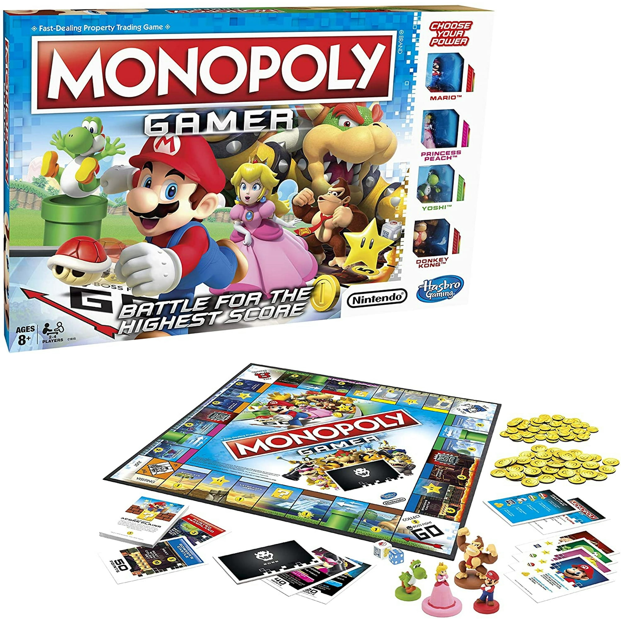 Juego Monopoly Monopoly Con Personajes De Nintendo
