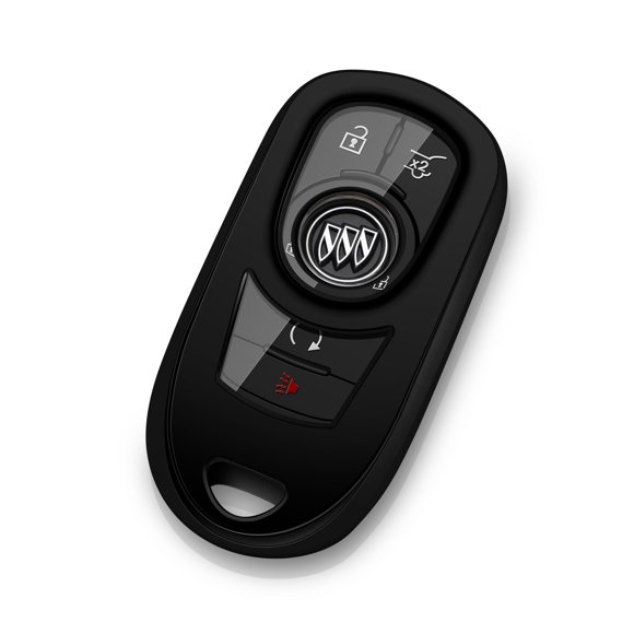 Funda de TPU negra para llavero de Buick – Tengare