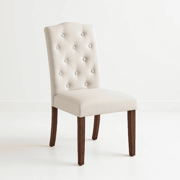 Klik Muebles - Silla De Comedor Acolchada Madera Elegance