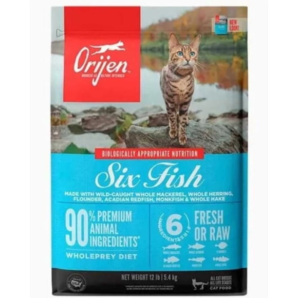 Orijen Six Fish Gato 1.8 Kg