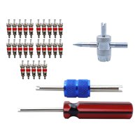 Ioensy - Herramienta De Extracción De Vástago De Válvula De Neumático, Piezas De Repuesto, Herramientas De Instalación De Cabezal Único Doble