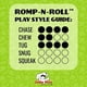 thumbnail image 3 of Juguete para Perro Jolly Pets Cuerda y Pelota Romp-n-Roll 11.4 cm Morado, 3 of 7