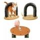 thumbnail image 1 of Juguete Rascador En Forma De Arco Gatos Ingenio Mascota, 1 of 2