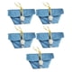 thumbnail image 5 of 5 Bolsas Reutilizables Para Dulces, Para Tartas, Baby Shower, Cumpleaños, Bodas, Color Azul Oscuro, 5 of 5
