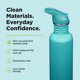 thumbnail image 2 of Botella Klean Kanteen 765 ml Baltic con Tapa Flip y Pajilla, 2 of 8