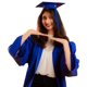 thumbnail image 5 of Diadema Graduation Cap Remix para cabello rizado, 5 of 9