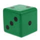 thumbnail image 2 of esponja dados espuma punto dados jugando a los dados de matemáticas enseñanza ventilación juguete verde, 2 of 5