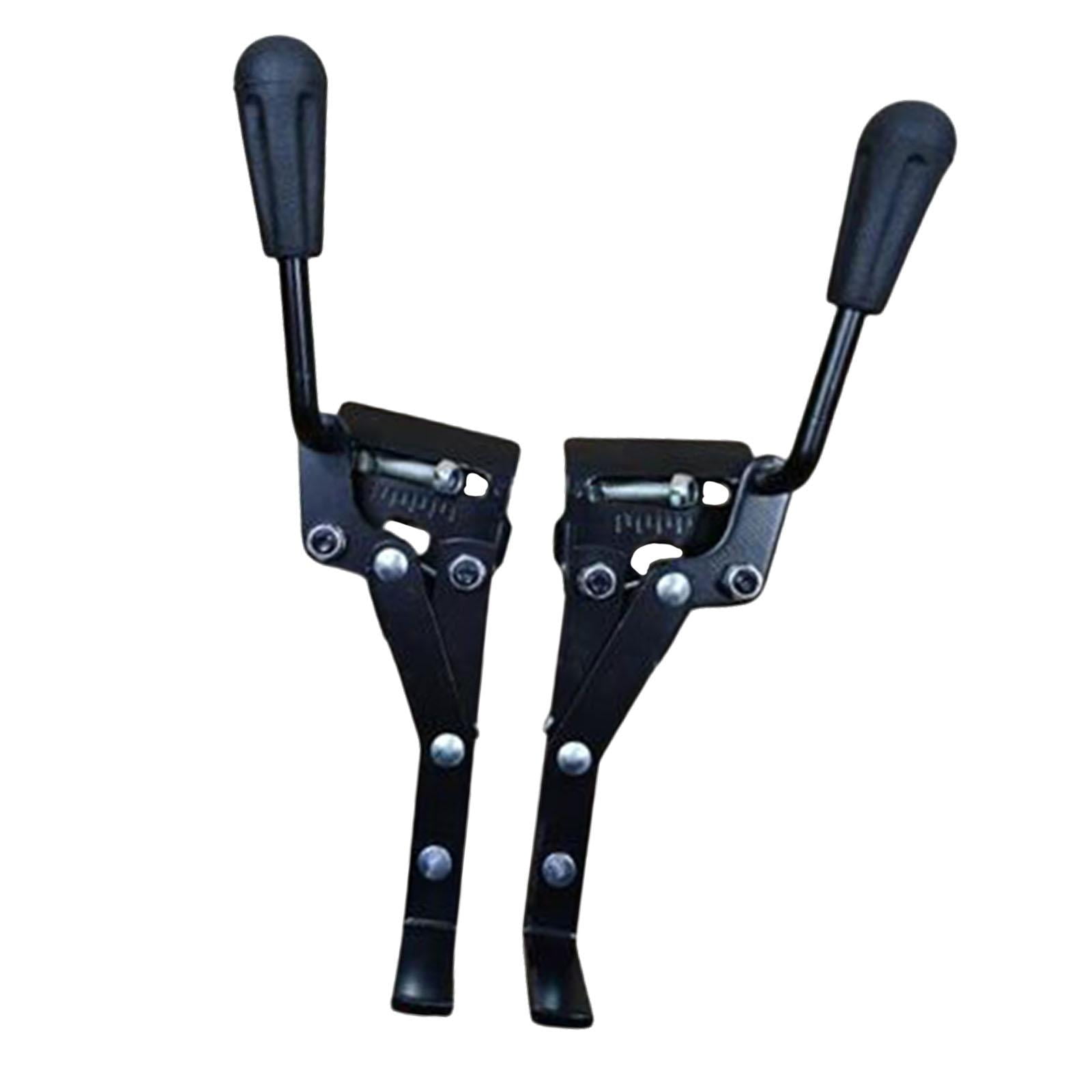 Ioensy - 2 Frenos De Mano Para Silla De Ruedas, Repuesto De Herrajes Metálicos Para Scooter De Mano Para Adultos.