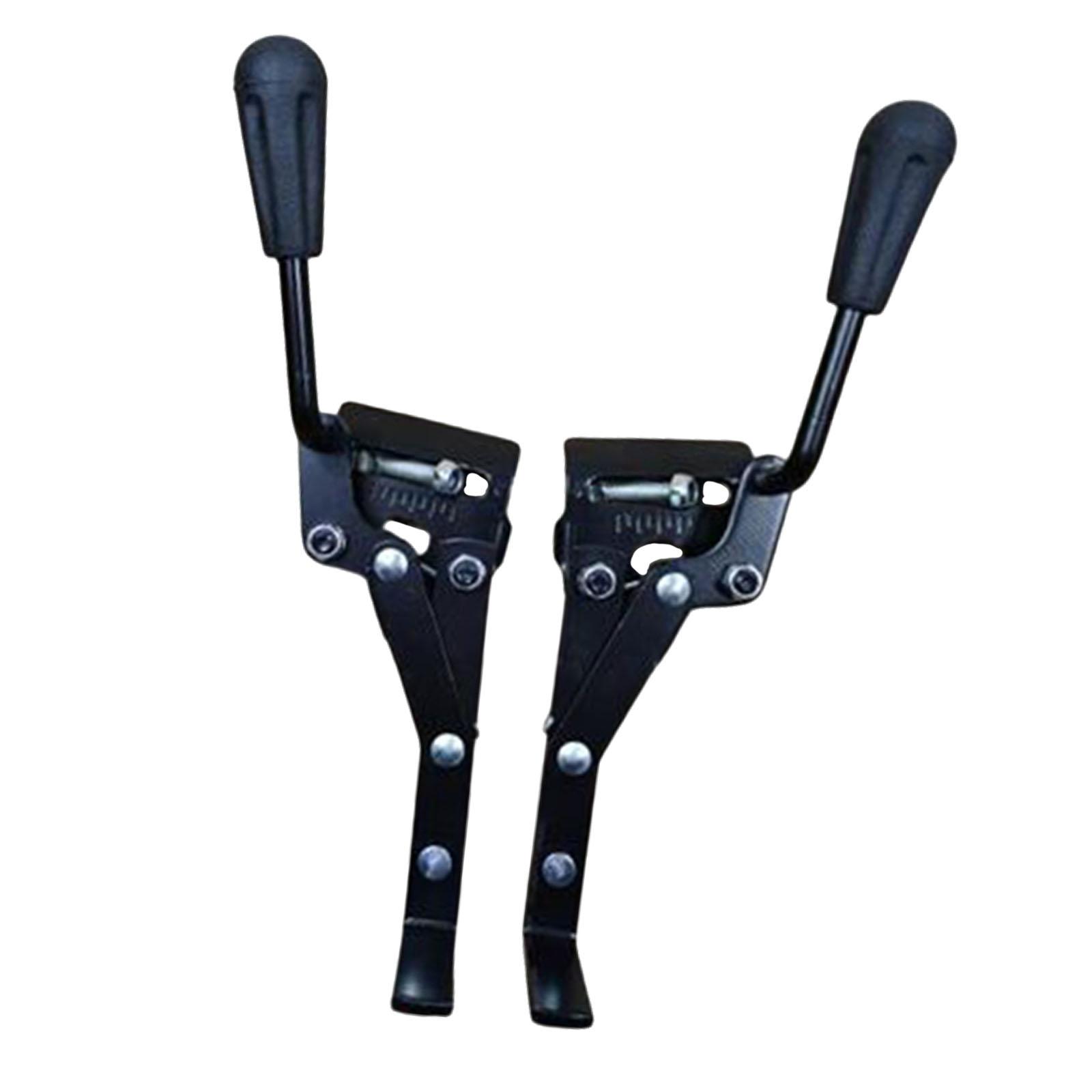 Ioensy - 2 Frenos De Mano Para Silla De Ruedas, Repuesto De Herrajes Metálicos Para Scooter De Mano Para Adultos.