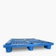 thumbnail image 2 of Pallet Plástico HDPE 9 Tacos 120x100x15 Azul, 2 of 5