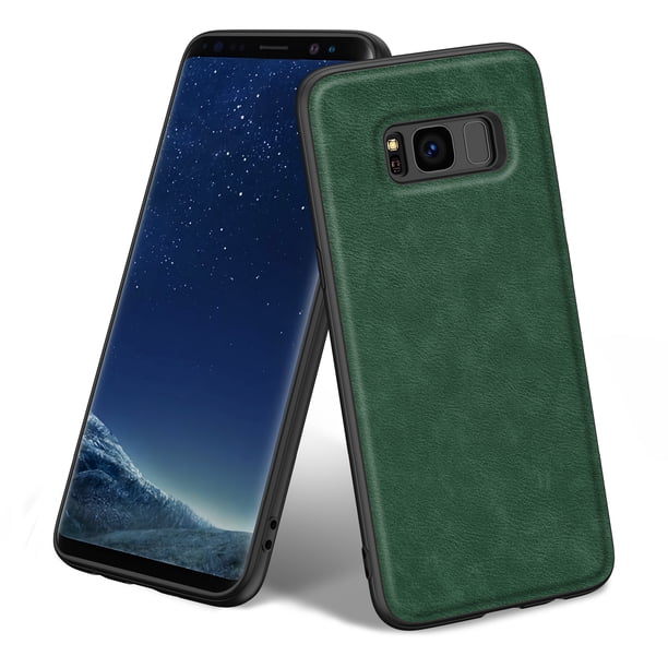 For Samsung Galaxy S8 Plus S8 Retro, Anti-fingerprint, Drop-proof Phone Case Leather Case