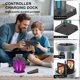 thumbnail image 2 of Base de Carga AARONMEI para Nintendo Switch 2 Joy-Cons 4 en 1 Negro, 2 of 3