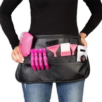 Xusx111 - Cinturón De La Cintura Del Peluquero Con Bolsa De Tijeras, Peluquero Profesional Y Cepillo De Maquillaje Cinturón Salones Cosmetología Cuidadores Peluquero Peluquero Bolsa De La Cintura (Sol