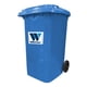 thumbnail image 2 of Basurero weber 240 lt azul, 2 of 3