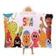 thumbnail image 1 of Super Simple Songs Manta Capa con Capucha Anti-Bolitas, Manta de Lana Ártica Suave, Manta Portátil de Felpa Ligera y Lujosa, Poncho para Siesta en Casa y Oficina, 100*130cm, 1 of 6