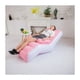 thumbnail image 3 of Sofa Sillon Silla Puff Inflable Apoya Brazos Bomba Manual Rosa, 3 of 3