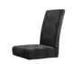 thumbnail image 1 of Funda de Asiento Decorativa, Impermeable, Elástica, Fundas Antideslizantes para Silla, Fundas para Silla para Banquete, Boda, Hotel, negro y gris, 1 of 5