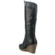 thumbnail image 4 of Bota Chalada Mujer Wedge-22 Negro Casual, 4 of 7
