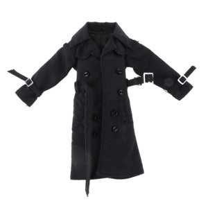 Bothyi - Gabardina A Escala 1/12, Figura A Escala 1/12, Ropa Para Muñecas Para Figuras De Acción De 6''