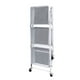 thumbnail image 5 of Carro Organizador Plegable de 3 Niveles Blanco, 5 of 6