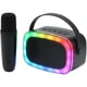 thumbnail image 1 of Altavoz Bluetooth Karaoke IQ Sound IQ-908K con micrófono negro, 1 of 7