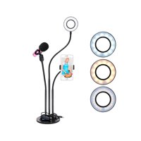 Concepts Life - Soporte Aro De Luz Led 3 En 1