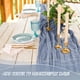 thumbnail image 5 of Caminero de mesa Jamestry 90x300 cm Azul polvo – Pack de 2, 5 of 7