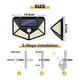 thumbnail image 3 of Pack 5 Foco Solar 100 Led Lampar Exterior Sensor Movimiento, 3 of 3