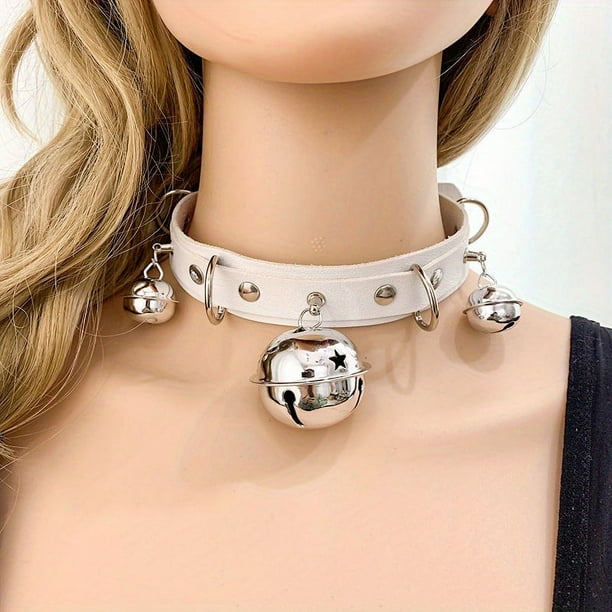 Excite Your Sex Life with BDSM Bondage Collar & Leash Set - PU Leather Fetish Harness & Choker Necklace for Adults