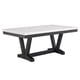 thumbnail image 2 of Juego de Comedor 6 Sillas Moderno Rodeus Mármol Blanco, 2 of 8