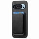 thumbnail image 4 of Funda de Cuero Magnética con Tarjetero para Google Pixel 9 Pro XL Cubierta Delgada Negro, 4 of 5