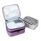 thumbnail image 5 of Organizador De Esmalte De Uñas Grande Portátil Para Botella De Aceite Esencial Cosmético Hogar Púrpura, 5 of 5