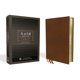 thumbnail image 1 of Biblia HarperCollins Thinline de Cuero de Cabra Marrón, 1 of 6