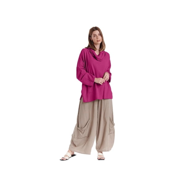 Top Oh My Gauze TORTUS Fucsia Talle Único